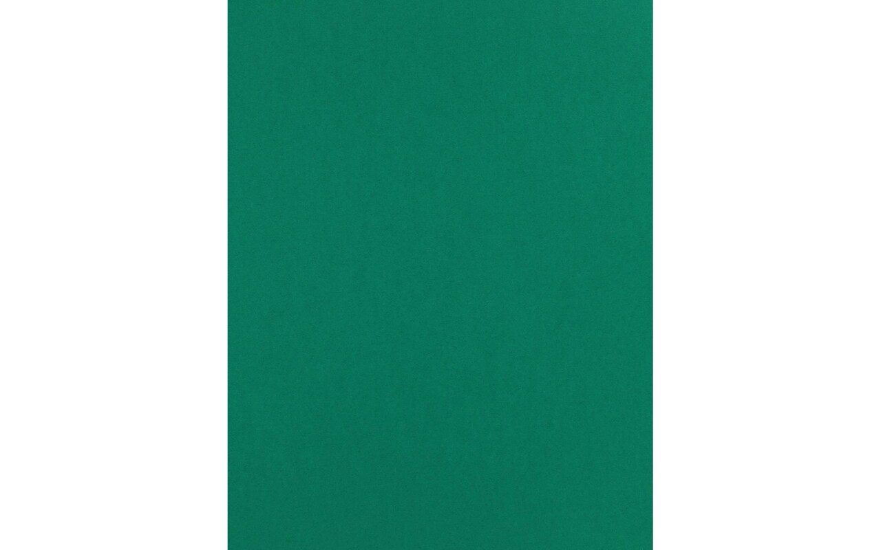 PA Paper Accents Heavyweight Smooth Cardstock 8.5" x 11" Hunter Green, 100lb colored cardstock paper for card making, scrapbooking, printing, quilling and crafts, 25 piece pack
